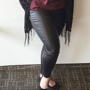 SALE! Maurices faux leather pants Sz L regular EUC